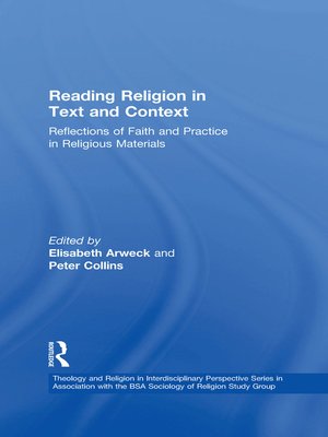 cover image of Reading Religion in Text and Context